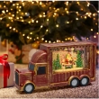 COCA COLA TRUK GLITTER ILLUMINATA CM 17H
