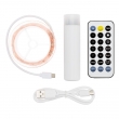 CATENA METRI 10 CON 100 MICROLED FILO MODELLABILE, BATTERIA POWER BANK 1800MAh RICARICABILE ,TELECOMANDO ,TIMER,GIOCHI DI LUCE