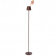 LAMPADA DA TERRA LED ETNA CON PIANTANA DIVERSI COLORI CM 115H