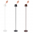 LAMPADA DA TERRA LED ETNA CON PIANTANA DIVERSI COLORI CM 115H