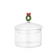 VASO VETRO ASTREA DIVERSI SOGGETTI CM 11H