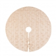 COPRIBASE ALBERO WOLLY BEIGE D90 - COPRIPIEDE ALBERO DI NATALE