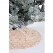 COPRIBASE ALBERO WOLLY BEIGE D90 - COPRIPIEDE ALBERO DI NATALE