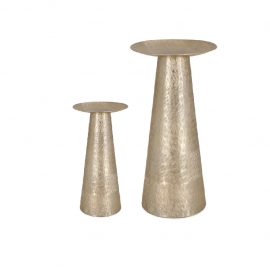 PORTA CANDELA CLAMP ORO DUE MISURE