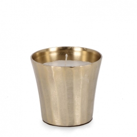 CANDELA CHISEL TONDO ORO DIAMETRO CM 11