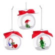 SFERA APERTA ZOEY XMAS SCATOLA 6PZ