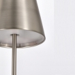 LAMPADA DA TAVOLO LED ETNA DIVERSI COLORI CM 38H CON BASE DI RICARICA