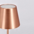 LAMPADA DA TAVOLO LED ETNA DIVERSI COLORI CM 38H CON BASE DI RICARICA