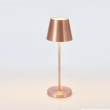 LAMPADA DA TAVOLO LED ETNA DIVERSI COLORI CM 38H CON BASE DI RICARICA