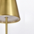 LAMPADA DA TAVOLO LED ETNA DIVERSI COLORI CM 38H CON BASE DI RICARICA