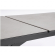 TAVOLO ALLUNGABILE PASCAL ANTRACITE CM 200/260 X100