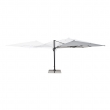 OMBRELLONE BRACCIO VEGA 3X4 ANTRACITE TELO GRIGIO CHIARO