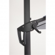 OMBRELLONE BRACCIO VEGA 3X4 ANTRACITE TELO GRIGIO CHIARO