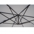OMBRELLONE BRACCIO VEGA 3X4 ANTRACITE TELO GRIGIO CHIARO