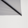 OMBRELLONE BRACCIO VEGA 3X4 ANTRACITE TELO GRIGIO CHIARO