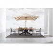 OMBRELLONE BRACCIO ORION MT 3X4 PALO EFFETTO LEGNO TELO BEIGE