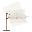 OMBRELLONE BRACCIO ORION MT 3X4 PALO EFFETTO LEGNO TELO BEIGE