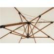 OMBRELLONE BRACCIO ORION MT 3X4 PALO EFFETTO LEGNO TELO BEIGE