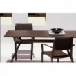 Poltrona Open Wicker Marrone
