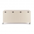 BAULE OCEAN M PORTA CUSCINI CON RUOTE DUE COLORI