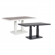 TAVOLO TRUMAN CM 140 X 85 X 49 / 72 ALTEZZA LUNAR