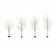 ALBERO BUNCH MARRONE CON LED VARIE MISURE