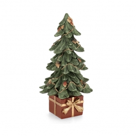 DECORAZIONE PINO JEFF STAND CON PACCO REGALO