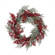 CORONA TRIXY CON BACCHE ROSSE DUE MISURE
