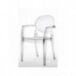 IGLOO con braccioli Sedia Design policarbonato
