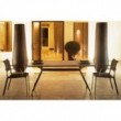 Poltrona Open Wicker Marrone