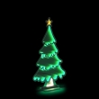 BABBO NATALE LUMINOSO DUE MISURE DA ESTERNO, DECORAZIONE LUMINOSA