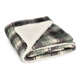 PLAID LAURENCE QUADRI VERDI CM 130X160