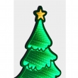 DECORAZIONE LUMINOSA HOLIDAY PINO DA INTERNO