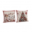 FODERA NATALIZIA PER CUSCINO CM 45X45