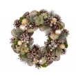 CORONA AILEEN VERDE NATURALE CM 34