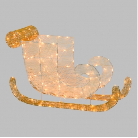 SLITTA 3D CON 180 LED A LUCE CALDA CM 54H