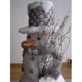 Pupazzo di neve medio cm 80 h