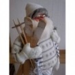 Babbo Natale cm 80 h maglia bianca