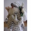 Babbo Natale cm 80 h maglia bianca