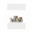 Vaso Etria cm 24 Diam x 20 H Resina Lt. 5 con Doppia Parete