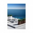 Cassetta Fioriera Kube high cm 80 x 30 x 70 H Resina Lt. 32