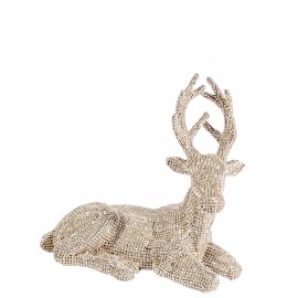 Alce Iron Sit Oro H 42 x 47 cm