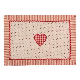 SET4 pz.TOVAGLIETTA ANNA ROSSO 50X36