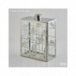 LANTERNA DECO-XMAS H40X28X15 cromata