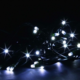 Lucciolone MT 10 CON 100 Led Bianco con 20 Flash Bianchi per Esterno / Interno Prolungabili