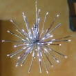 TWING BALL ARGENTO 80 LED BIANCO gioco di luce flash diamond