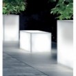 Panca Rettangolare Light cm 100 x 40 x 40 H Resina