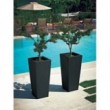 Vaso Kiam cm 40 x 40 x 90 H Resina Lt. 20