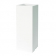 Vaso Kube High Slim cm 25 x 25 x 70 H Resina Lt. 8,8
