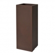 Vaso Kube High Slim cm 25 x 25 x 70 H Resina Lt. 8,8